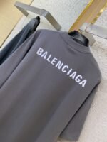 Balenciaga Letters Reflective Short Sleeve T-Shirt - 图片 8
