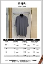 Balenciaga Letters Reflective Short Sleeve T-Shirt - 图片 10