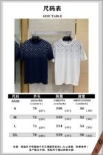 LV Classic Gradient Cotton Round Neck Short Sleeve Navy - 图片 10