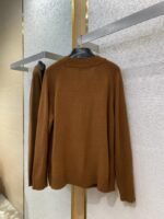 LV logo knitted cardigan jacket - 图片 7