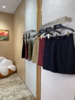 Gucci Jacquard Shorts Khaki - 图片 3