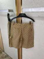 Gucci Jacquard Shorts Khaki - 图片 8