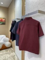Gucci GG Jacquard Short Sleeve Shirt Red - 图片 4