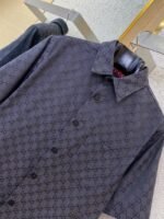 Gucci GG Jacquard Short Sleeve Shirt Black - 图片 6