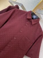 Gucci GG Jacquard Short Sleeve Shirt Red - 图片 6