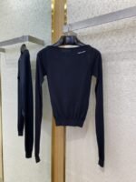 Miu Miu Wool One Neck Sweater - 图片 5