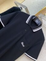 Gucci Logo Embroidered Polo Shirt Black - 图片 6