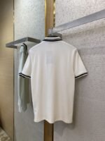 Gucci Logo Embroidered Polo Shirt White - 图片 7