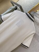 Gucci Logo Embroidered Polo Shirt White - 图片 8
