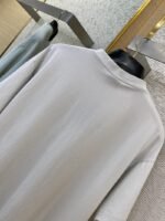 Balenciaga Logo Cracked Letter Print Short Sleeve T-Shirt White - 图片 8