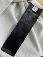 Balenciaga Logo Crackle Letter Print Short Sleeve T-Shirt Black - 图片 9