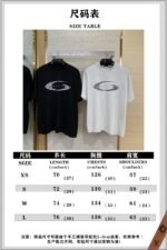 Balenciaga Logo Crackle Letter Print Short Sleeve T-Shirt Black - 图片 10