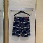Gucci Jacquard Wash Denim Shorts - 图片 2