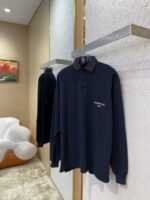 Balenciaga Check Collar Polo Shirt - 图片 3