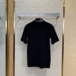 LV Full width embroidered knitted short sleeve - 图片 2