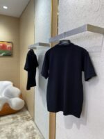 LV Full width embroidered knitted short sleeve - 图片 4