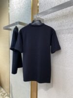 LV Full width embroidered knitted short sleeve - 图片 7