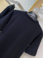 LV Full width embroidered knitted short sleeve - 图片 8