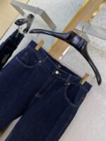 Fendi Medallion Embroidered Denim Trousers - 图片 6