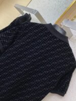 Fendi FF full print flocked polo shirt - 图片 8
