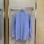 Dior Co-Branded Embroidered Striped Lapel Shirt - 图片 2