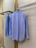 Dior Co-Branded Embroidered Striped Lapel Shirt - 图片 7