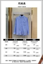 Dior Co-Branded Embroidered Striped Lapel Shirt - 图片 10