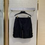 Prada Pocket Metal Triangle Label Bermuda Shorts