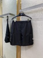 Prada Pocket Metal Triangle Label Bermuda Shorts - 图片 5