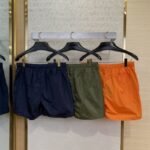 Prada Nylon Triangle Label Shorts Green - 图片 2
