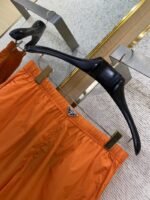 Prada Nylon Triangle Label Shorts Orange - 图片 6
