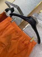 Prada Nylon Triangle Label Shorts Orange - 图片 8