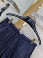 Prada Nylon Triangle Label Shorts Navy Blue - 图片 6