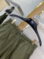 Prada Nylon Triangle Label Shorts Green - 图片 6
