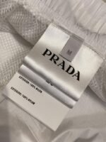 Prada Nylon Triangle Label Shorts Red - 图片 9