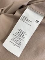 Maison Margiela Digital Embroidery Four Corner Stitch Short Sleeve T-Shirt black - 图片 9