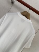 HERMES Leather Embroidered Crew Neck Short Sleeve T-Sleeve - 图片 5