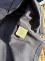 HERMES Short Sleeve T-Shirt with Clashing Cuffs Navy - 图片 9