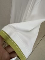 HERMES Cuffed Clash Short Sleeve T-Shirt White - 图片 4