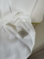 HERMES Cuffed Clash Short Sleeve T-Shirt White - 图片 6