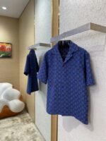 Gucci Printed Jacquard Short Sleeve Shirt - 图片 3