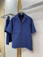 Gucci Printed Jacquard Short Sleeve Shirt - 图片 5
