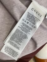 Gucci White Trim Spray Colour Round Neck Short Sleeve T-Shirt Red - 图片 9