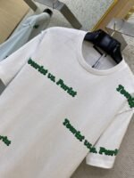 LV Letters Printed Crew Neck Short Sleeve T-Shirt - 图片 6