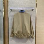 Miu Miu Check Removable Lapel Zip Jacket Coat - 图片 2