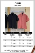 LV Checkered Jacquard Short Sleeve Shirt Pink - 图片 10