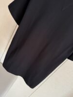 Bottega Veneta Pocket Studded Round Neck Short Sleeve Black - 图片 6