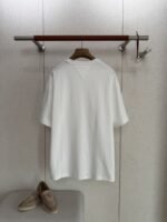 Bottega Veneta Pocket Embroidery Short Sleeve White - 图片 2