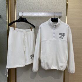 Dior Embroidered Casual Shorts