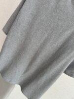 HERMES Leather Patchwork Pocket Round Neck Short Sleeve - 图片 6